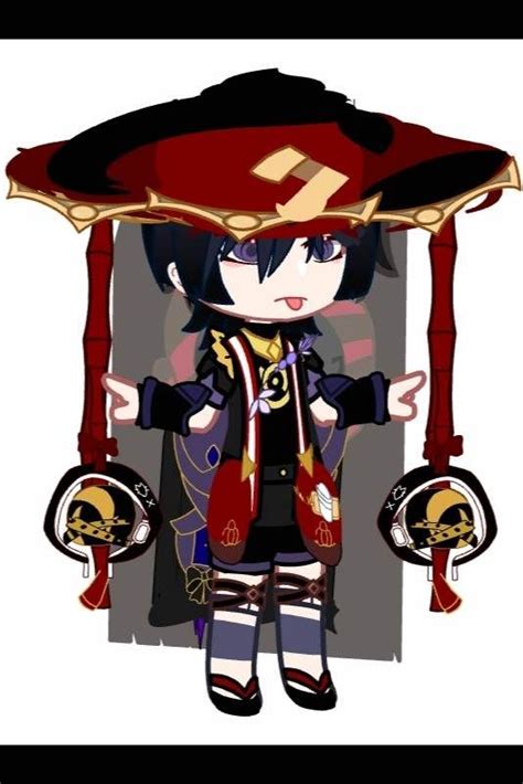 scaramouche chibi|scaramouche gacha life.